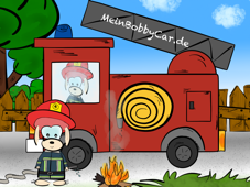 Bobby-Car Feuerwehr